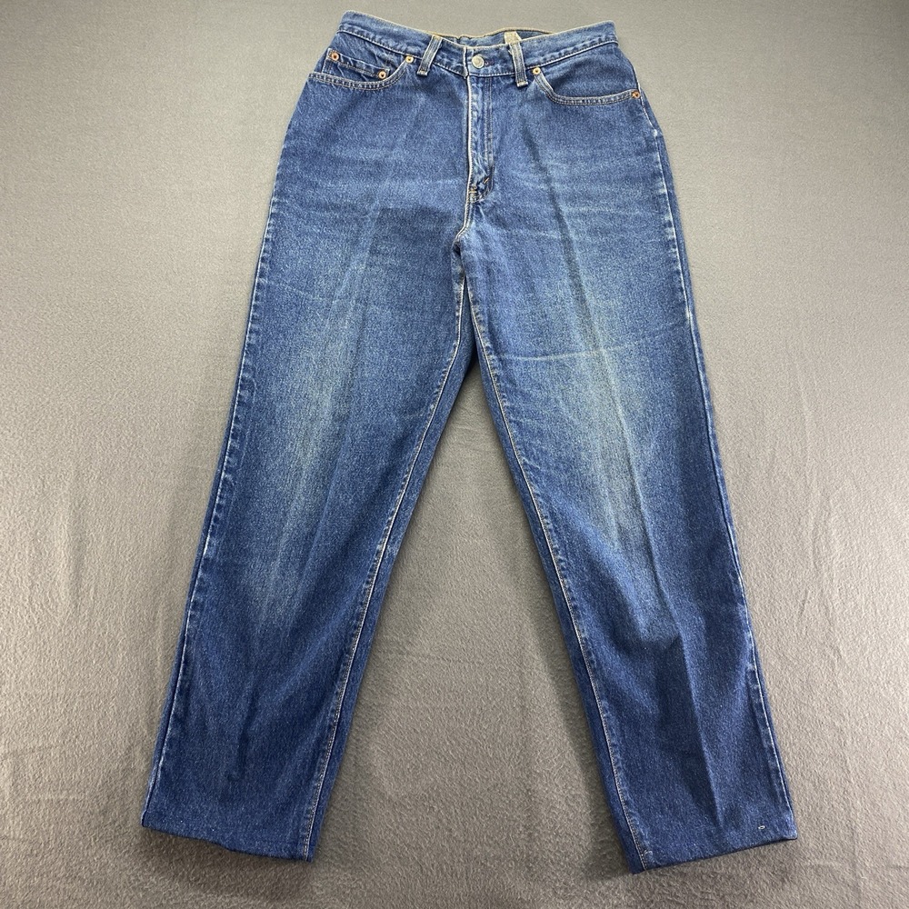 Levi's‎ 505 Straight Leg Jeans Mens 28x27 Blue Vintage Made in USA 16505